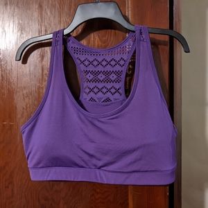 Zyia Purple Bomber Bra